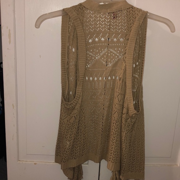 Tank top sweater cardigan - Picture 2 of 4